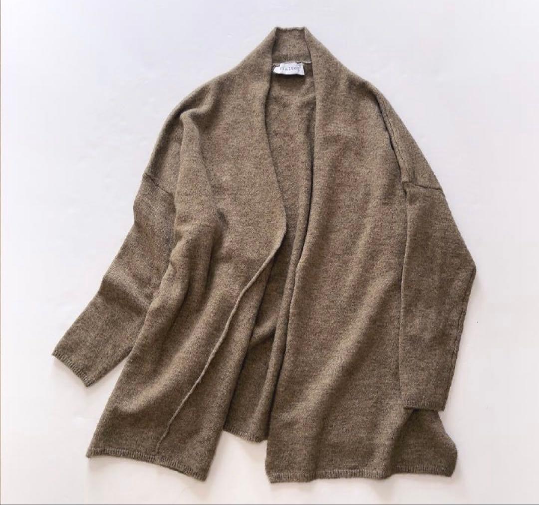 美品 realto48 ガウンカーディガン 菊池京子 k.kcloset
