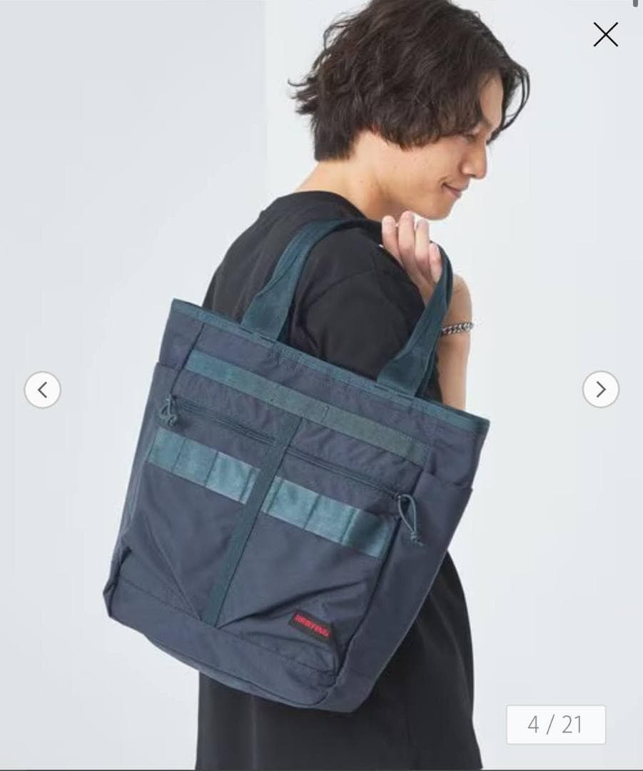 黒色／【別注】＜BRIEFING＞N/UR MISSIONB トート バッグ