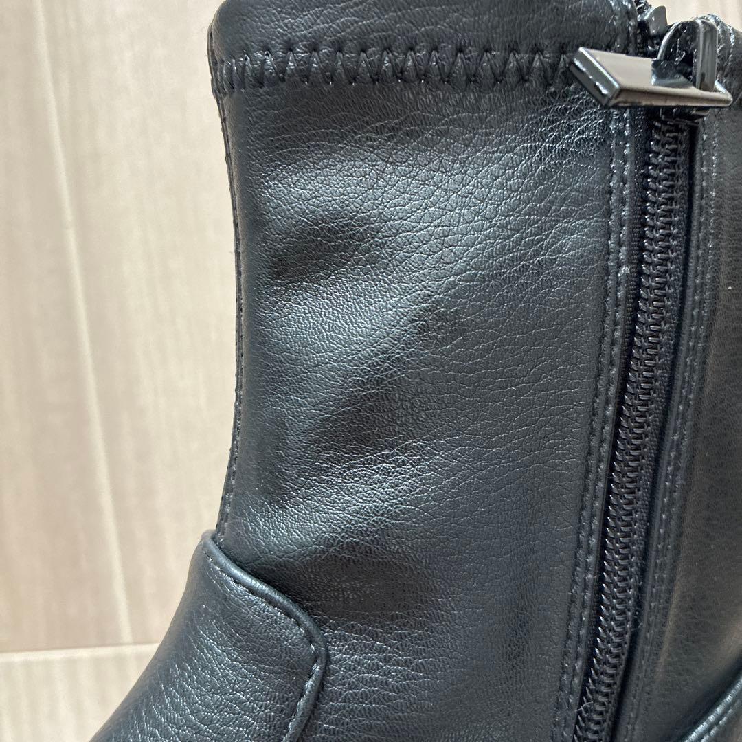 ルタロン　3.5cmトラックソールフィットショートブーツ　XL