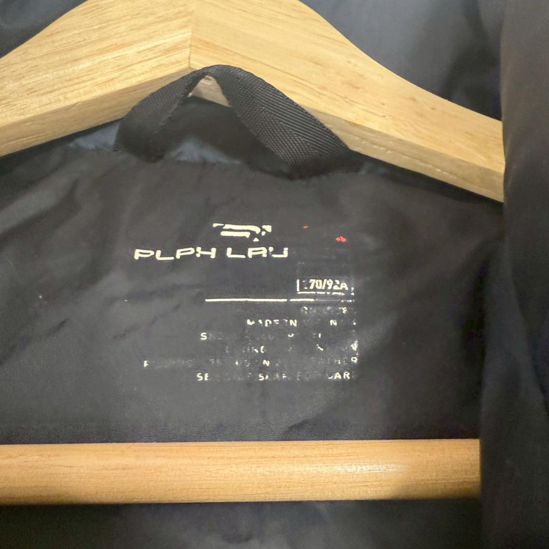 ラルフローレン　RLX ネイビー ダウンジャケット 防水 Lサイズ