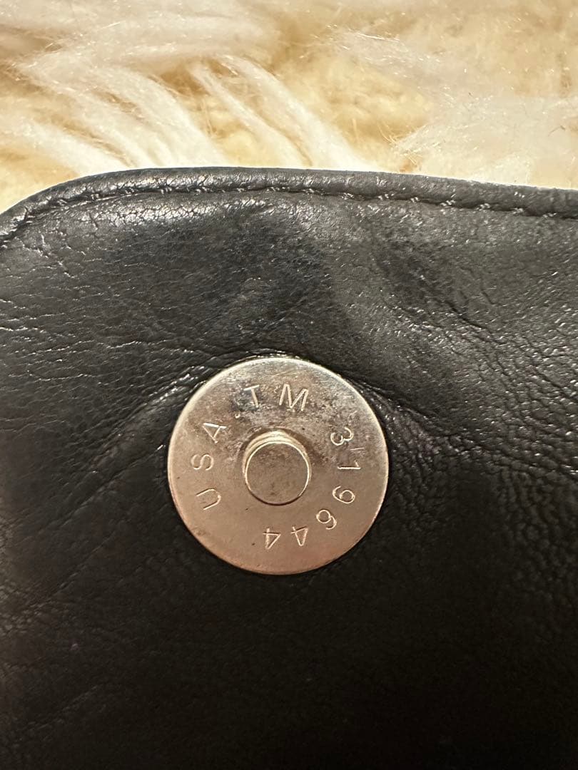 クロムハーツ■WAVE CROSS BALLヌードレザーウェーブウォレット長財布