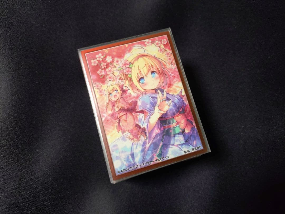 きんいろモザイク 8電源 デッキ 　ホイル多数　サイン　パーツ大量　スリーブ付き