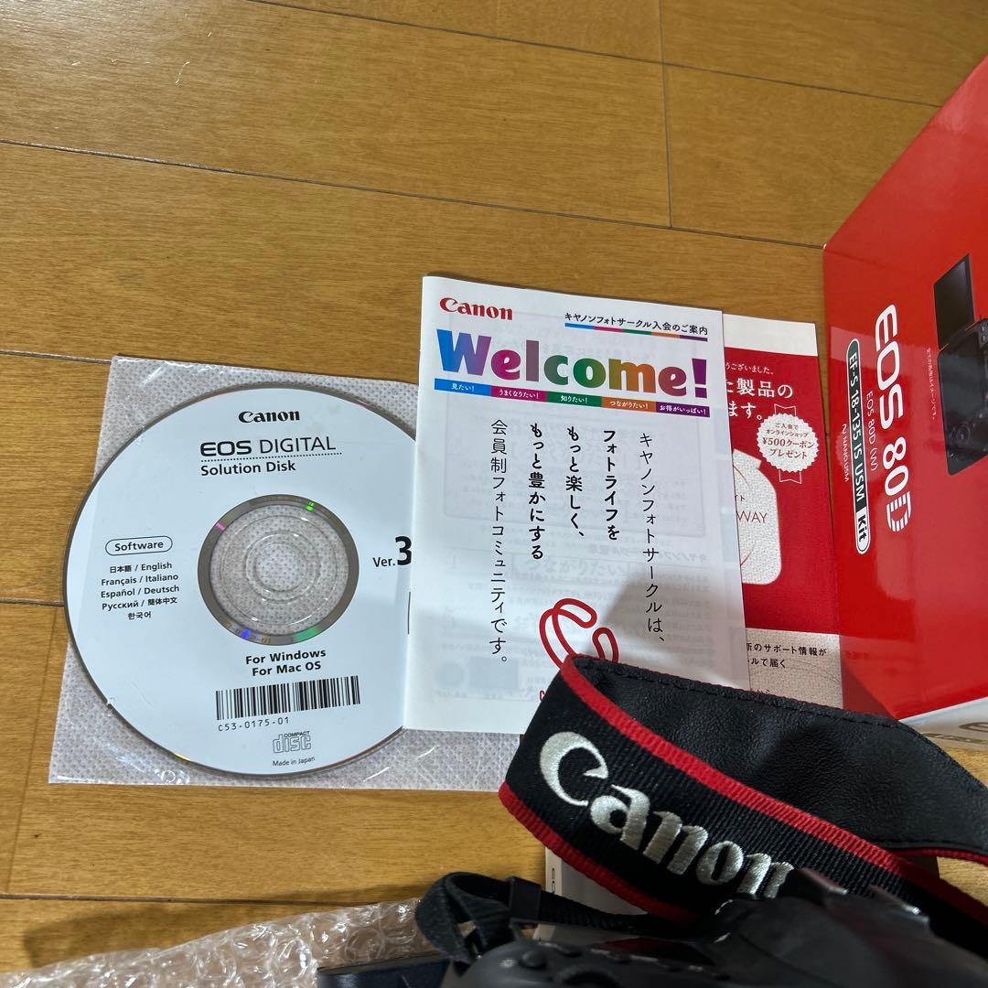 Canon キヤノン 【中古】EOS 80D EF-S デジタル一眼レフカメラ