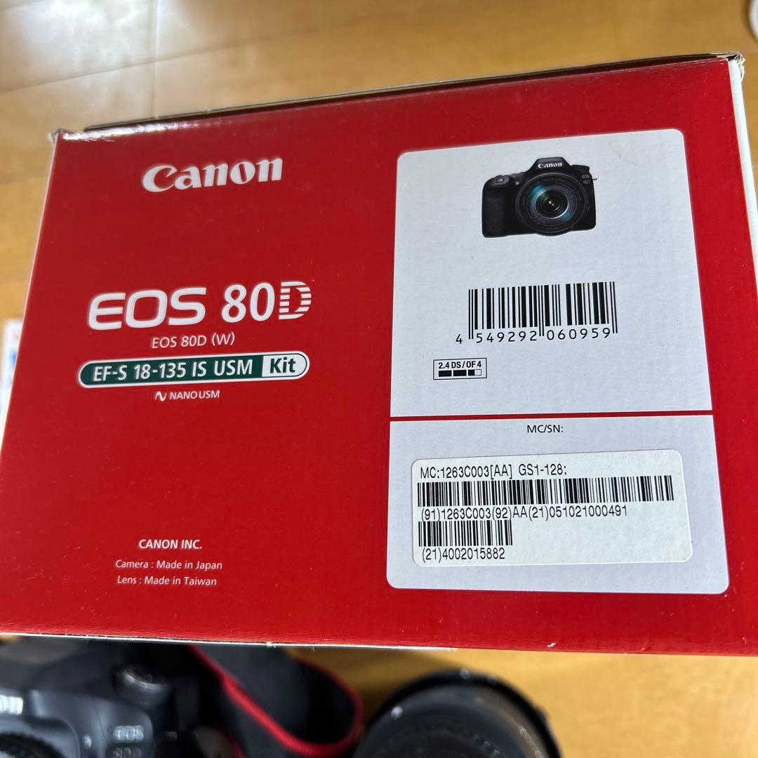 Canon キヤノン 【中古】EOS 80D EF-S デジタル一眼レフカメラ
