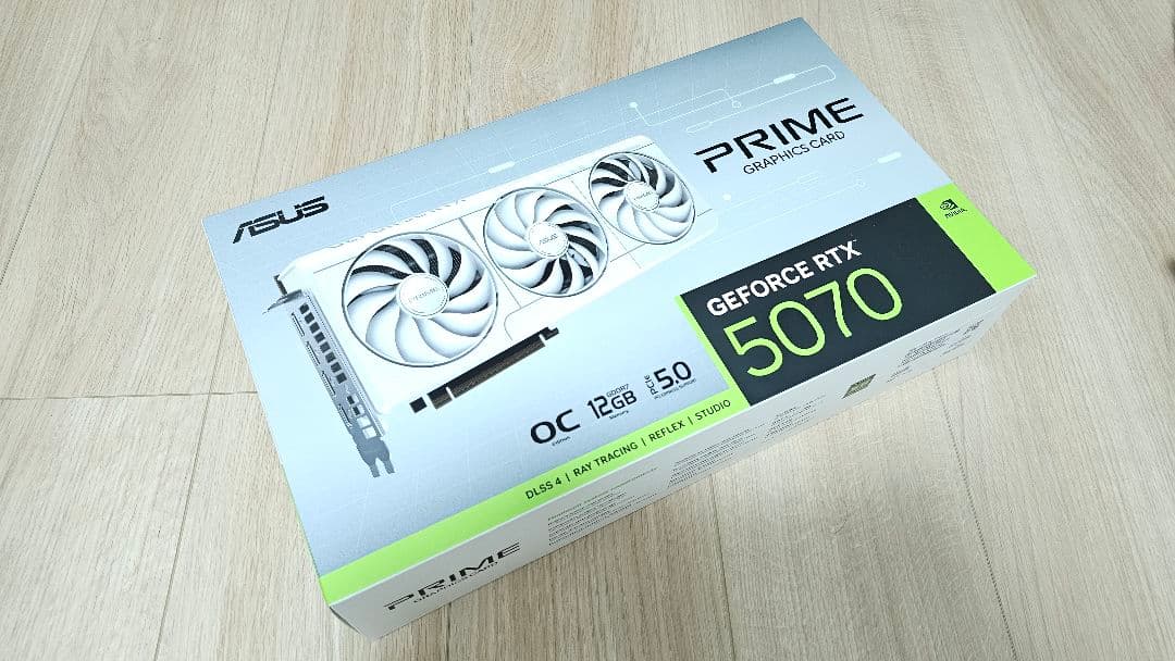 【保証有】【未使用開封済】ASUS GeForce RTX 5070