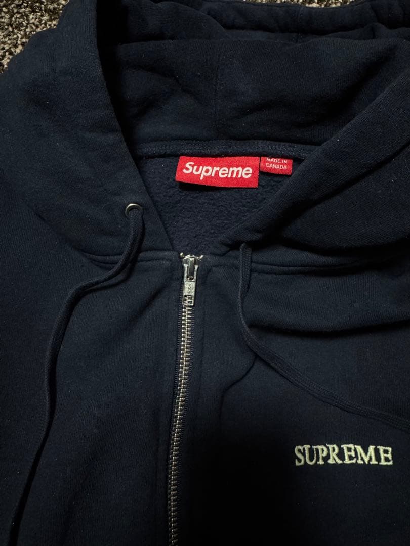 トップス Supreme IDGAF Zip Up Hooded Sweatshirts