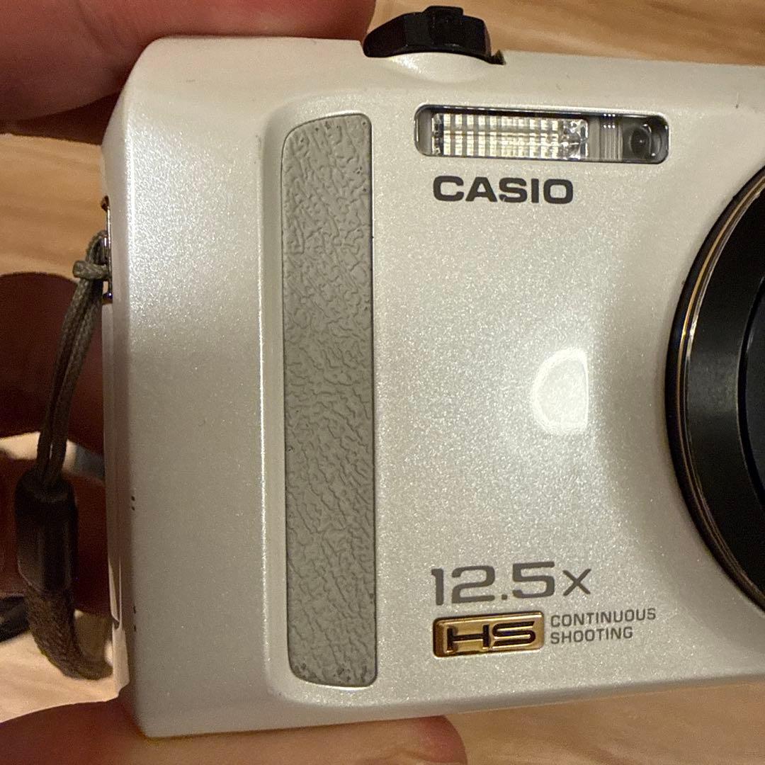 CASIO EXILIM EX-ZR200 ホワイト バッテリー 充電器