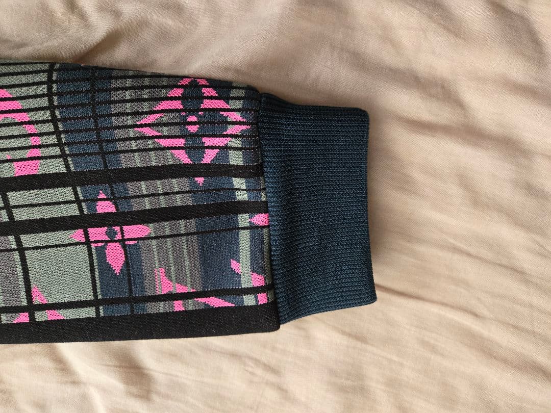 【鑑定済み】LOUIS VUITTON チェック柄トレーナー L