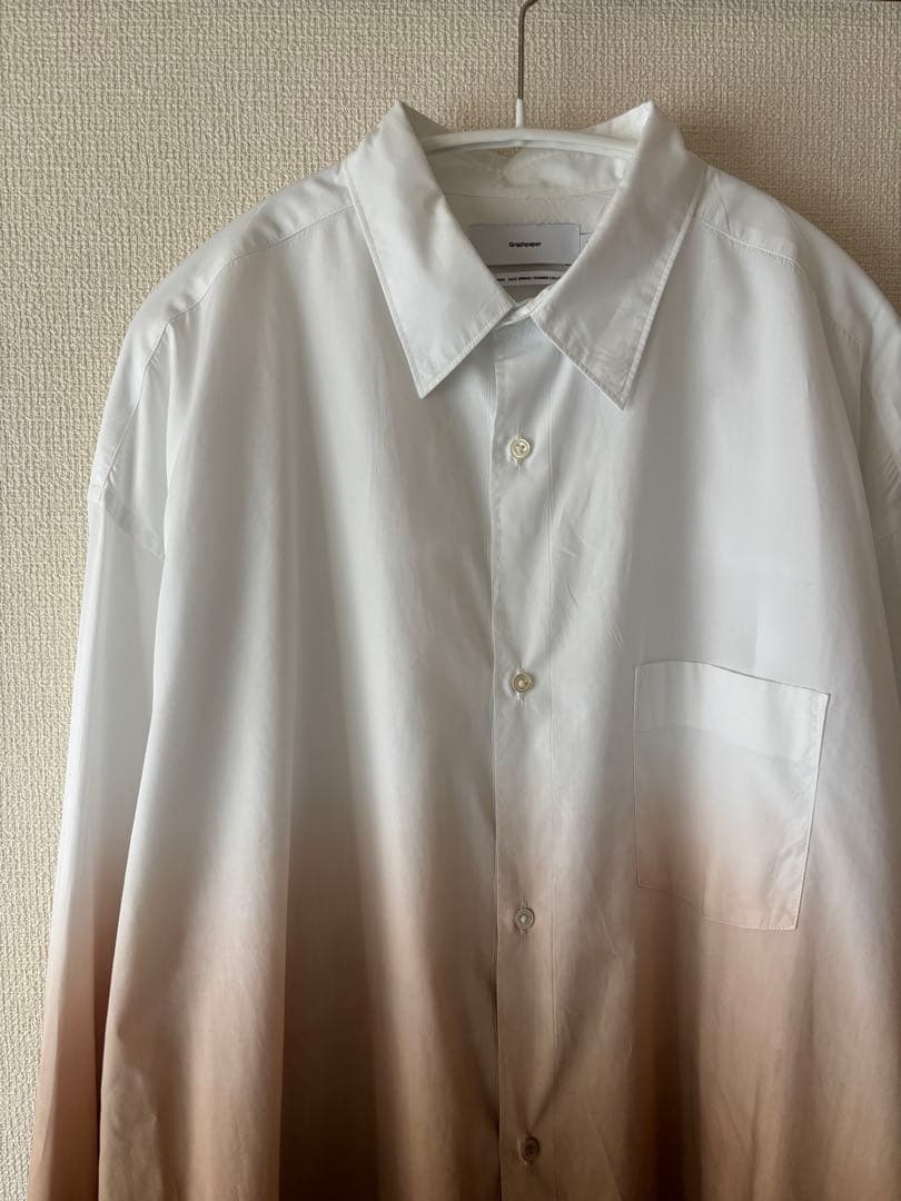 Graphpaper グラデーションシャツ