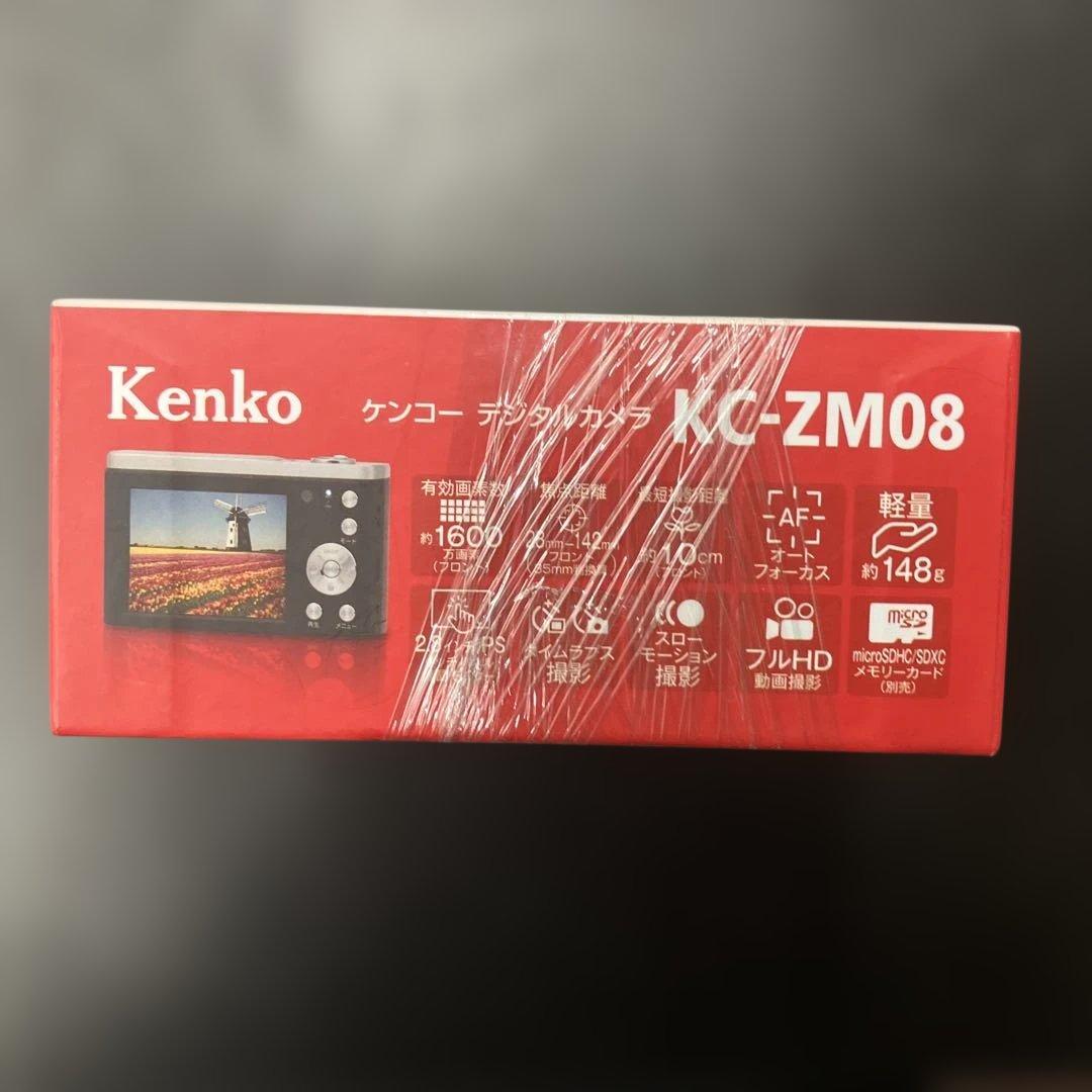 新品・未使用　コンパクトデジタルカメラ　Kenko KC-ZM08