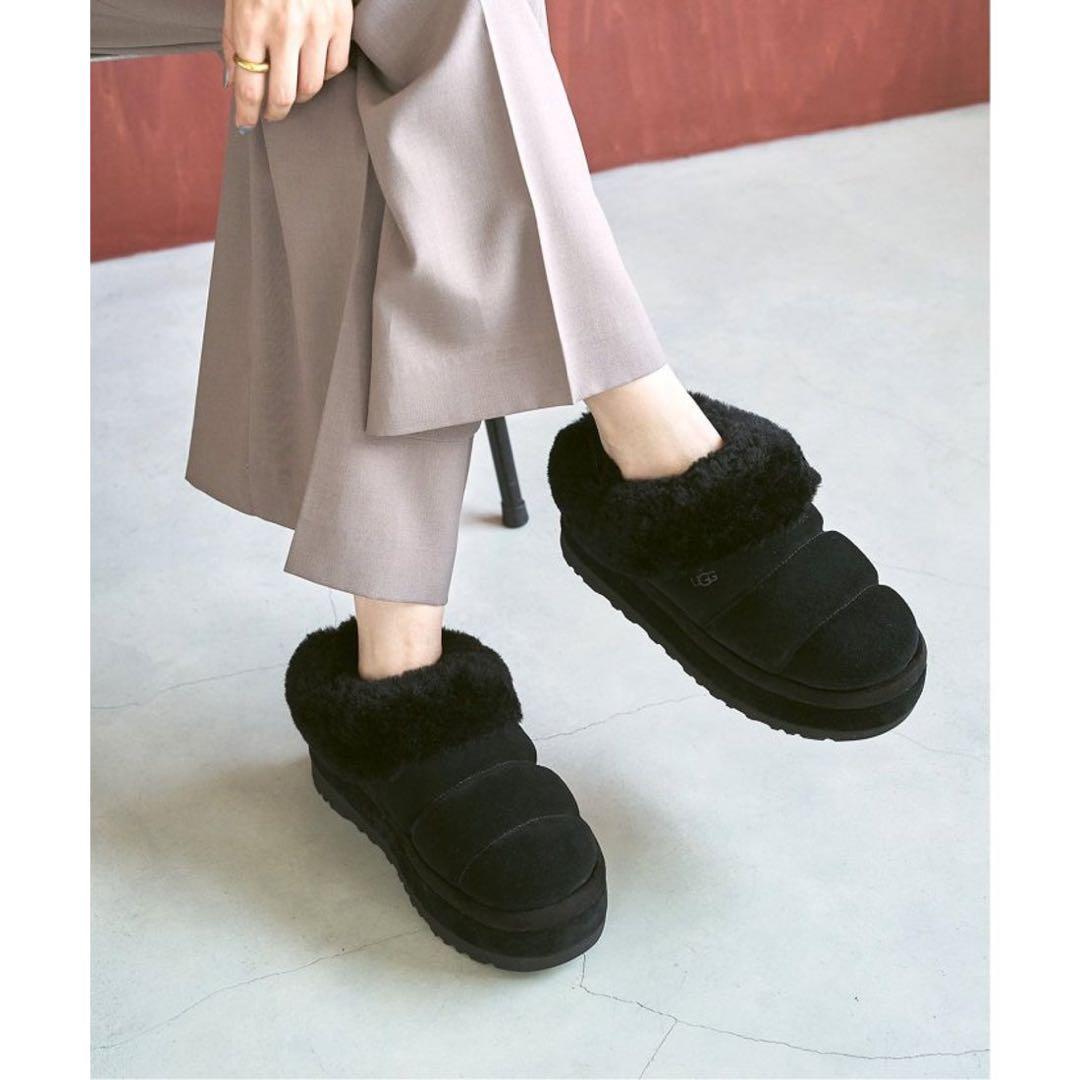 美品・UGG/アグ W TAZZLITA （ブラック） 38 US7サイズ
