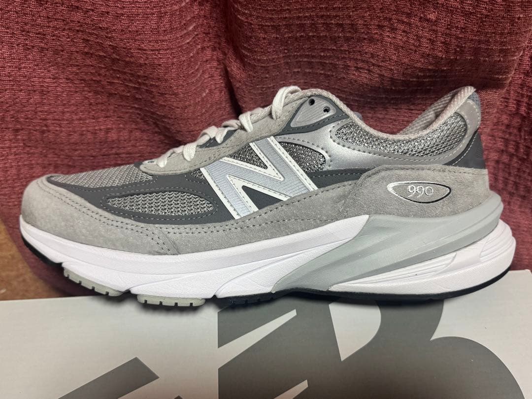 ほぼ未使用 New Balance 990V6 M990GL6 27.5