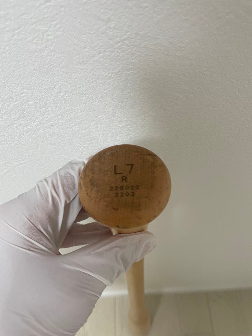 【値下げ交渉可！】埼玉西武ライオンズ　金子侑司　NPB バット　最終背番号「7」