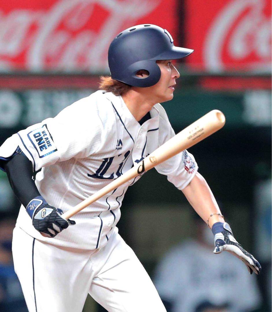 【値下げ交渉可！】埼玉西武ライオンズ　金子侑司　NPB バット　最終背番号「7」