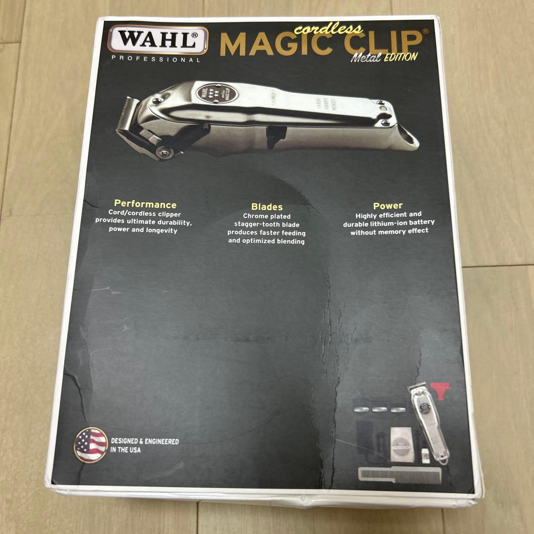 未使用品Wahl Magic Clip l Edition コードレス