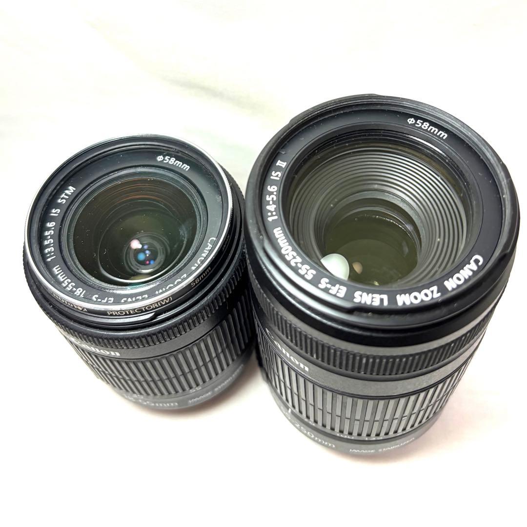 【値下げ可】Canon EOS Kiss X7 豪華レンズ3本＆バッグ付き