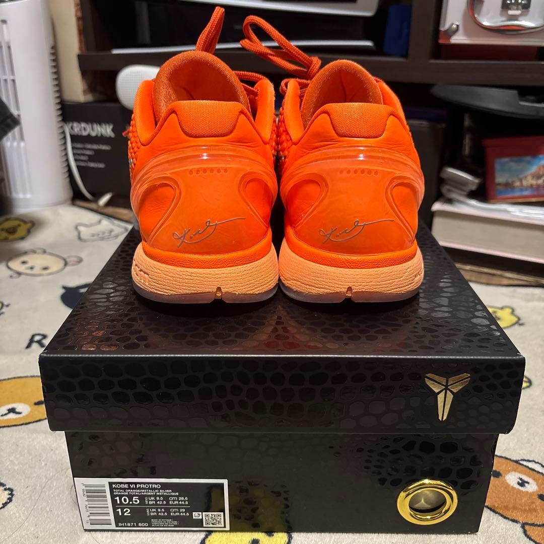 シューズ(男性用) Nike Kobe 6 Protro (TOTAL ORANGE