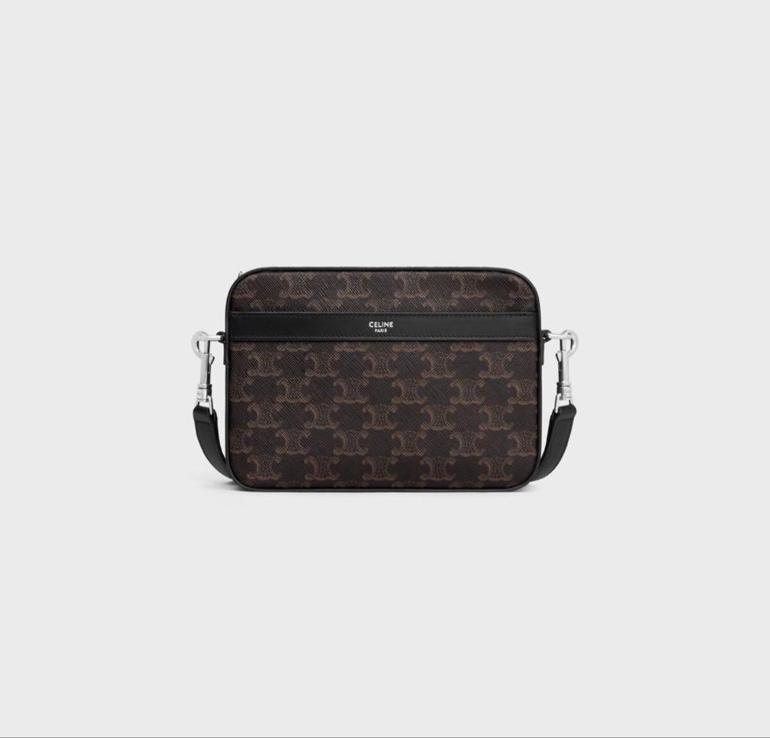 【美品】CELNEセリーヌ メッセンジャーバック