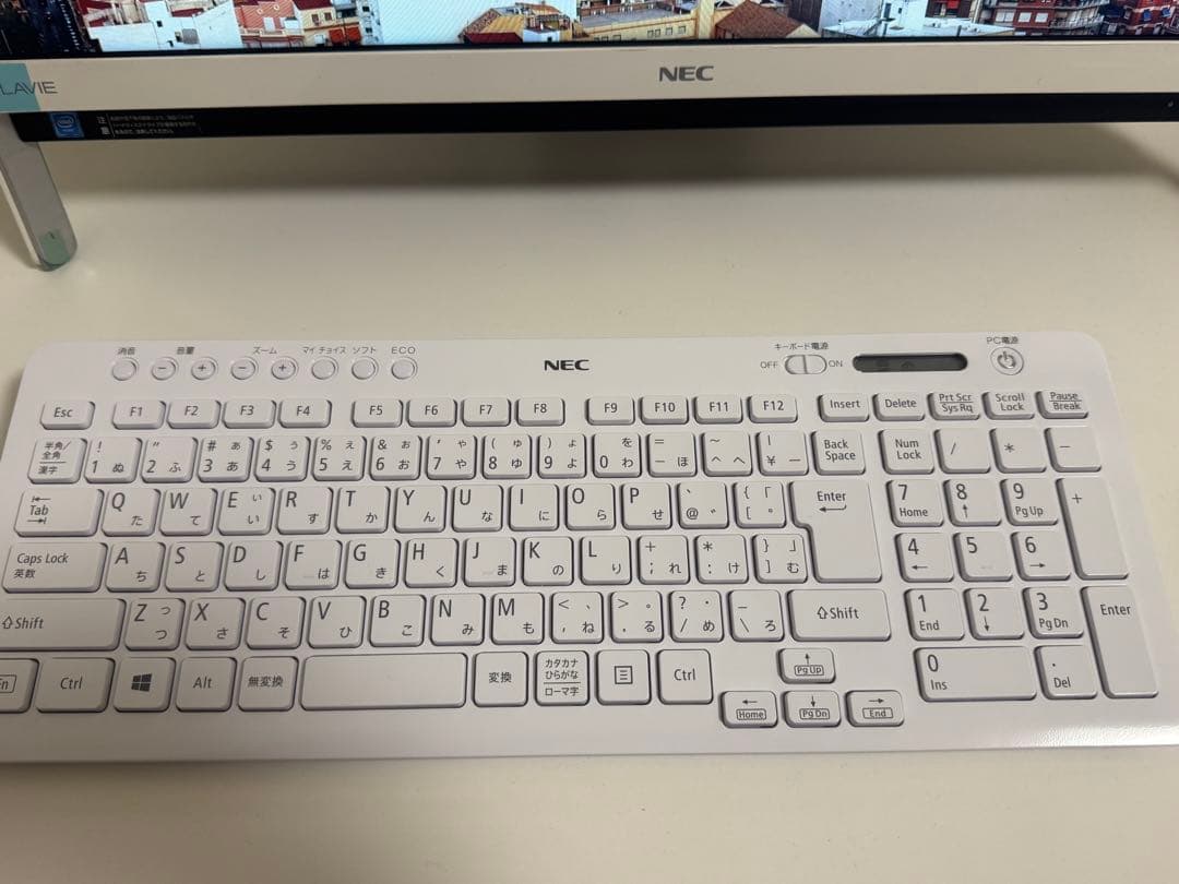 NEC デスクトップパソコンPC-DA350HAW 一体型