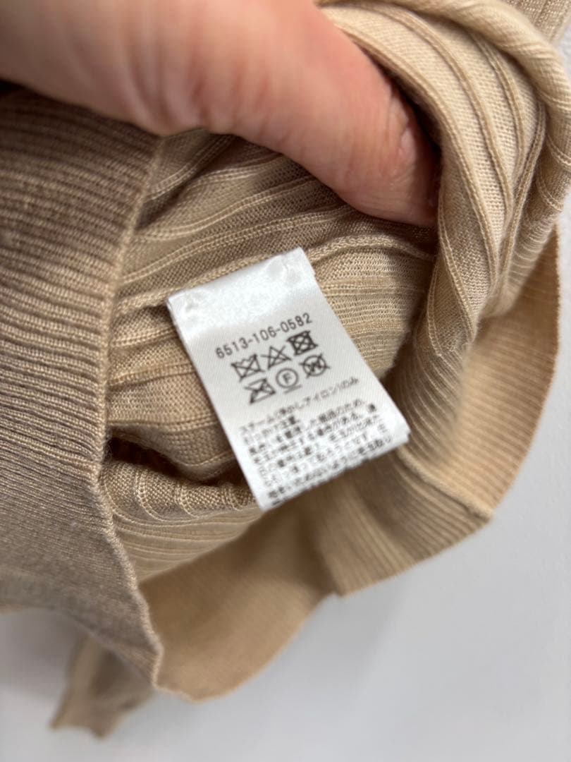 本日限定お値下げ❣️DRAWER カシミアシルクタートルネックニット　サイズ2