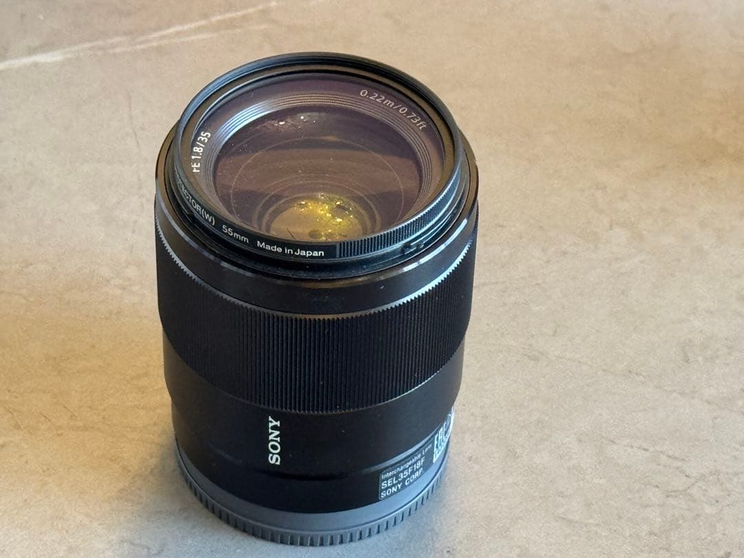 ソニー　単焦点レンズ（FE 35mm F1.8）Eマウント
