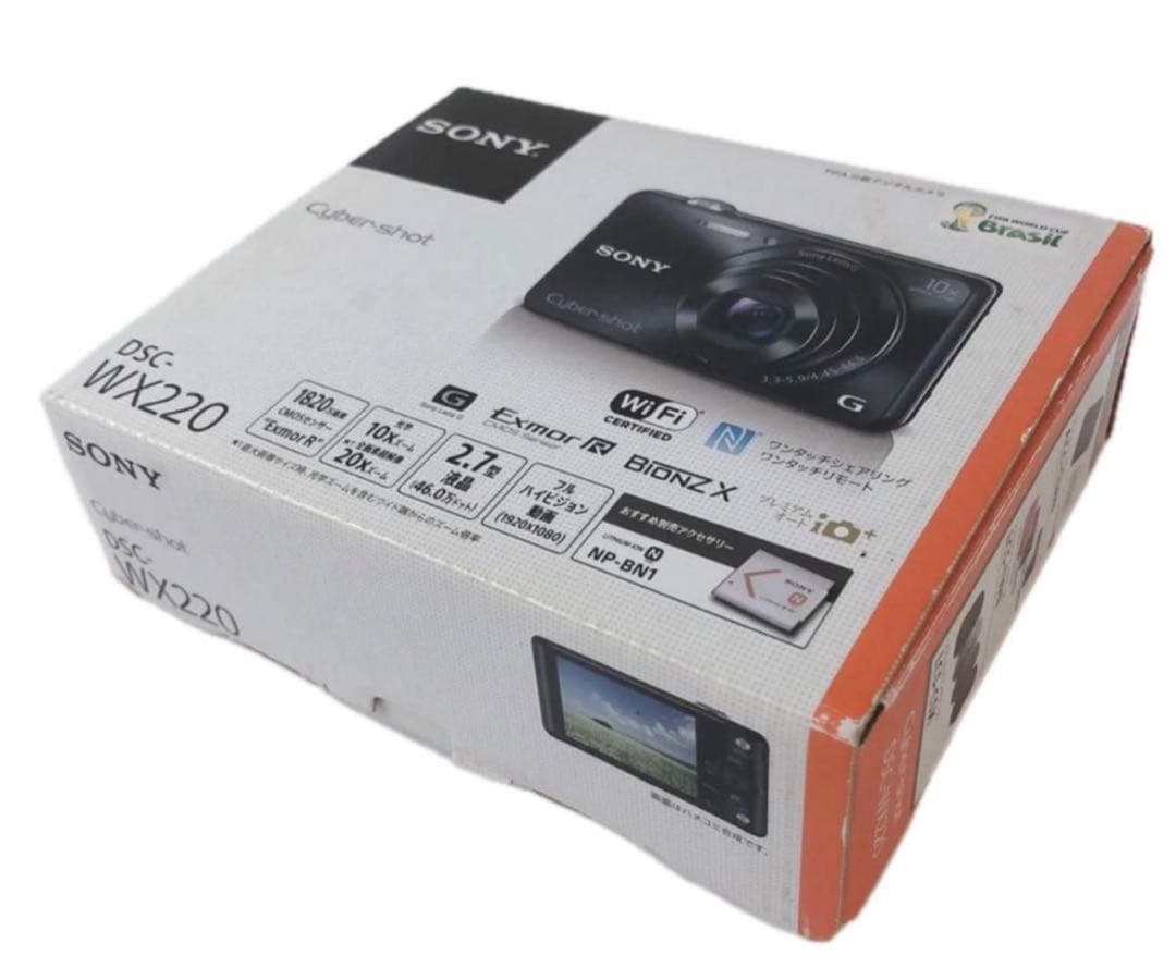 SONY Cyber-shot DSC-WX220 デジタルスチルカメラブラック