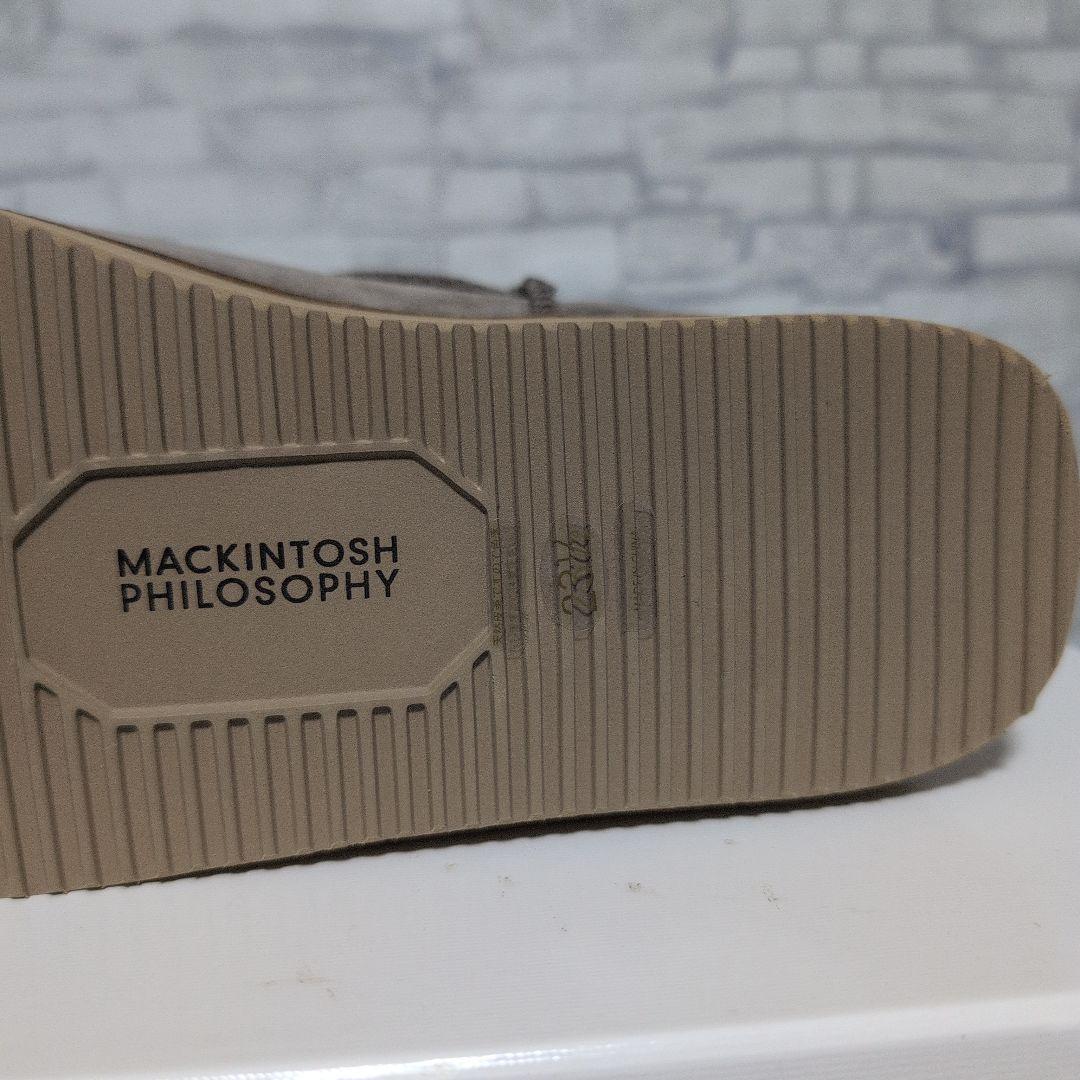 新品　マッキントッシュ フィロソフィー　 厚底ボアショートブーツ