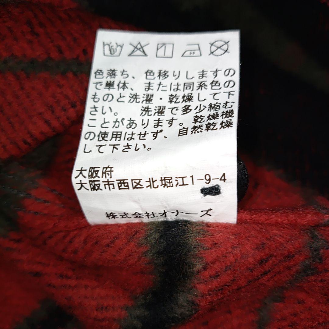 ウエスUES502552エクストラヘビーネルシャツ 赤と緑のチェック柄 長袖 L