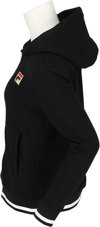 フィラ　FILA　テニスウェア　レディース　フルジップパーカー　M　ブラック