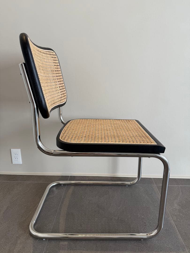 Cesca Armless Chair Black / チェスカアームレスチェア