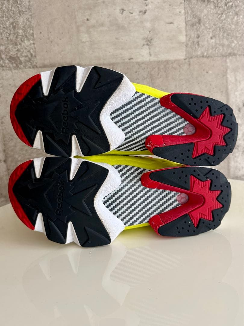 Reebok Instapump Fury イエロー/レッド