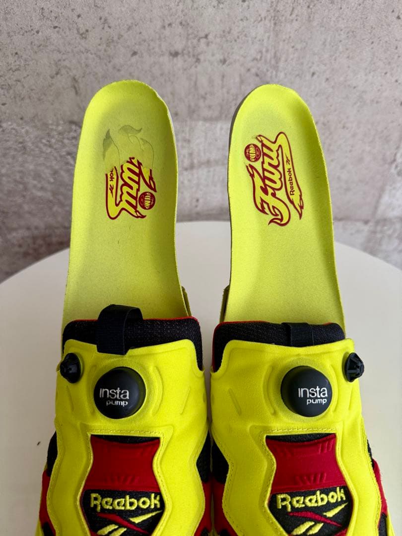 Reebok Instapump Fury イエロー/レッド