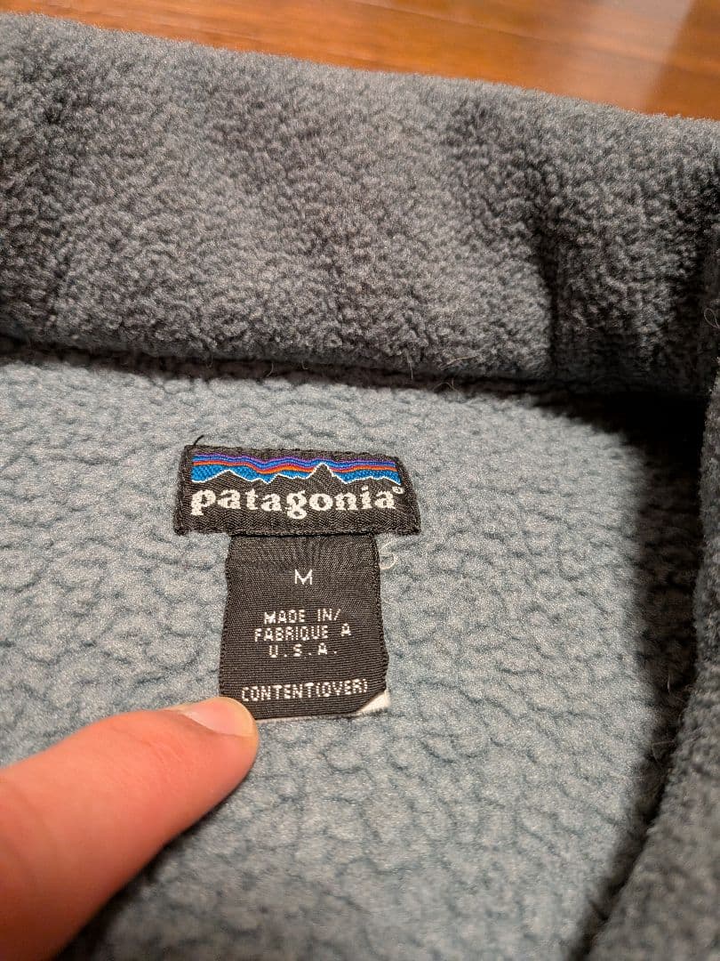 90s patagonia シャーリングコート シンチラ USA製 Mサイズ