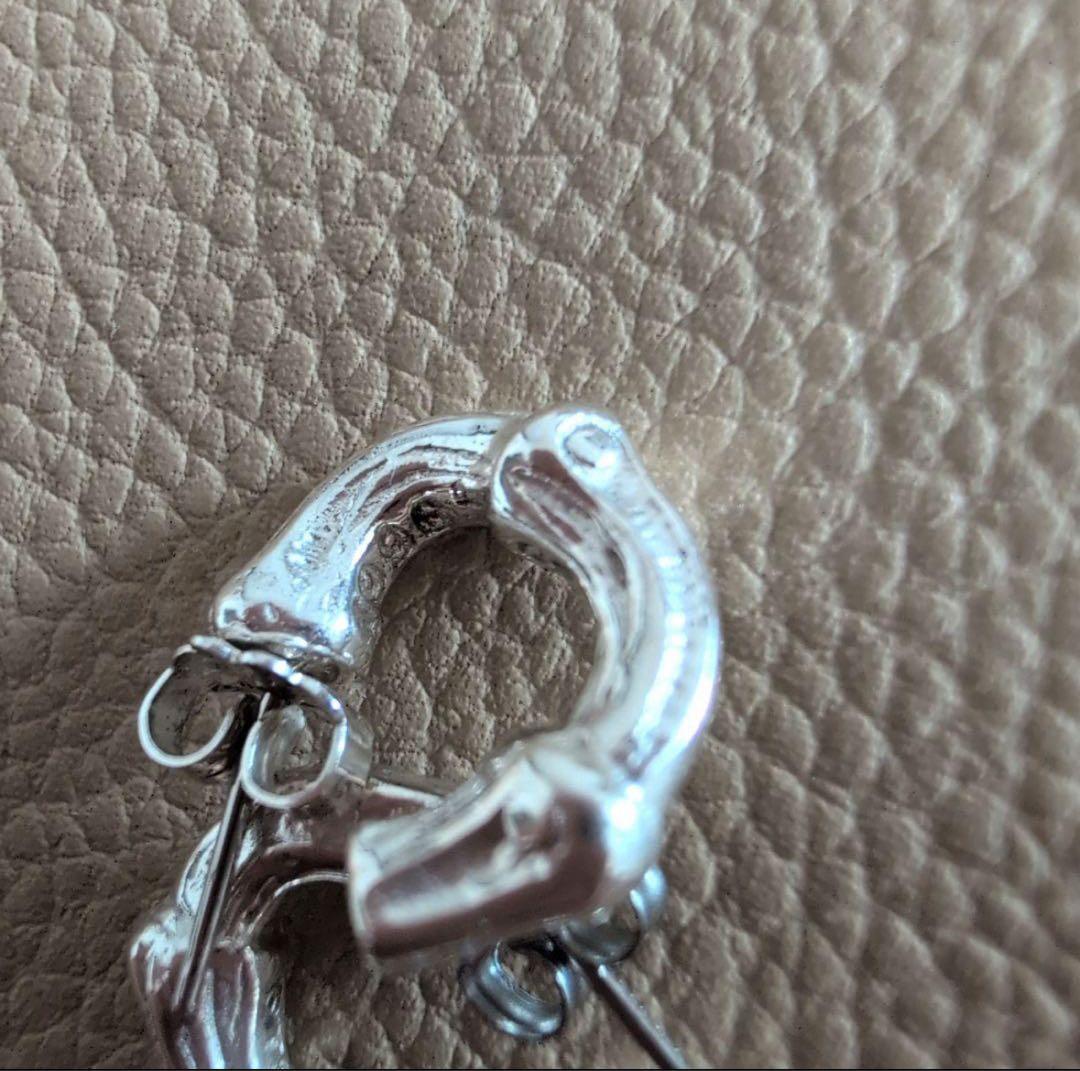 Tiffany シルバーバンブーピアス(両耳)