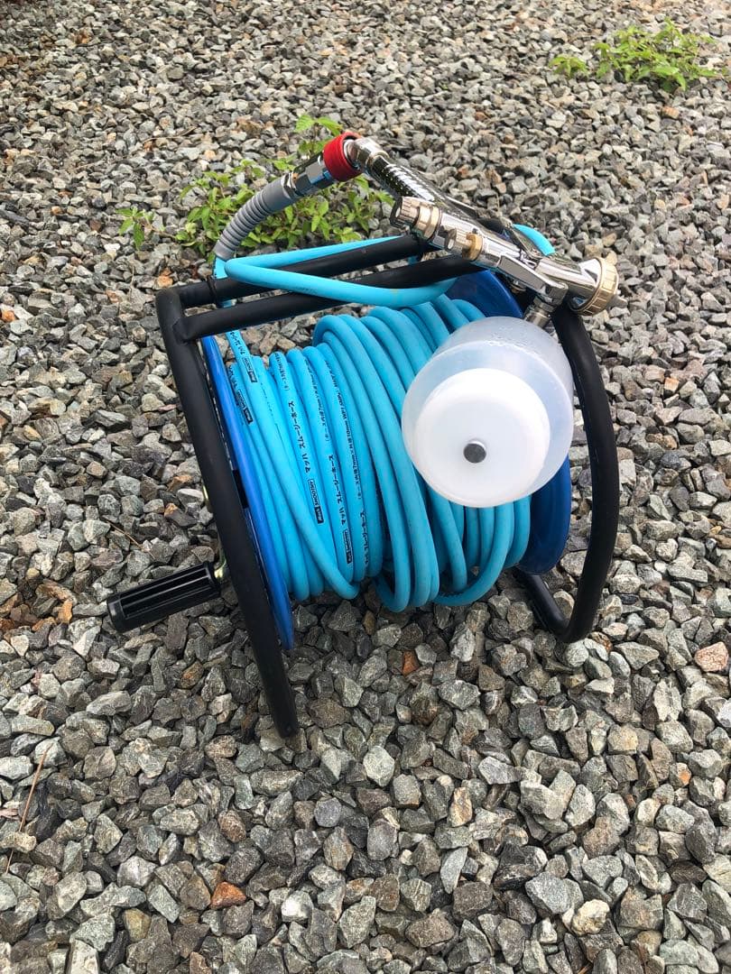 エアホース　エアスプレーガン付き