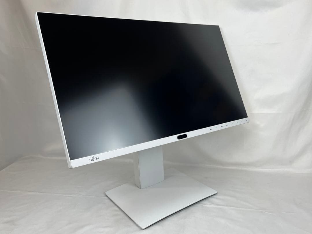 2K 27インチモニター Fujitsu P27-8T内蔵スピーカー人感センサー