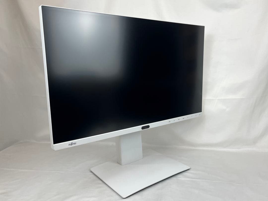 2K 27インチモニター Fujitsu P27-8T内蔵スピーカー人感センサー