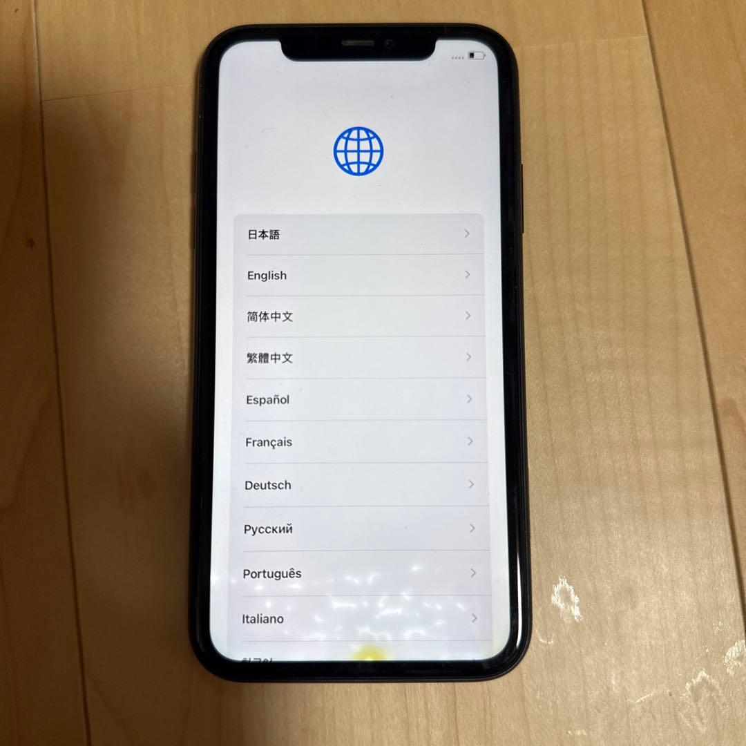 iPhone11 128gb ブラック ジャンク　本体