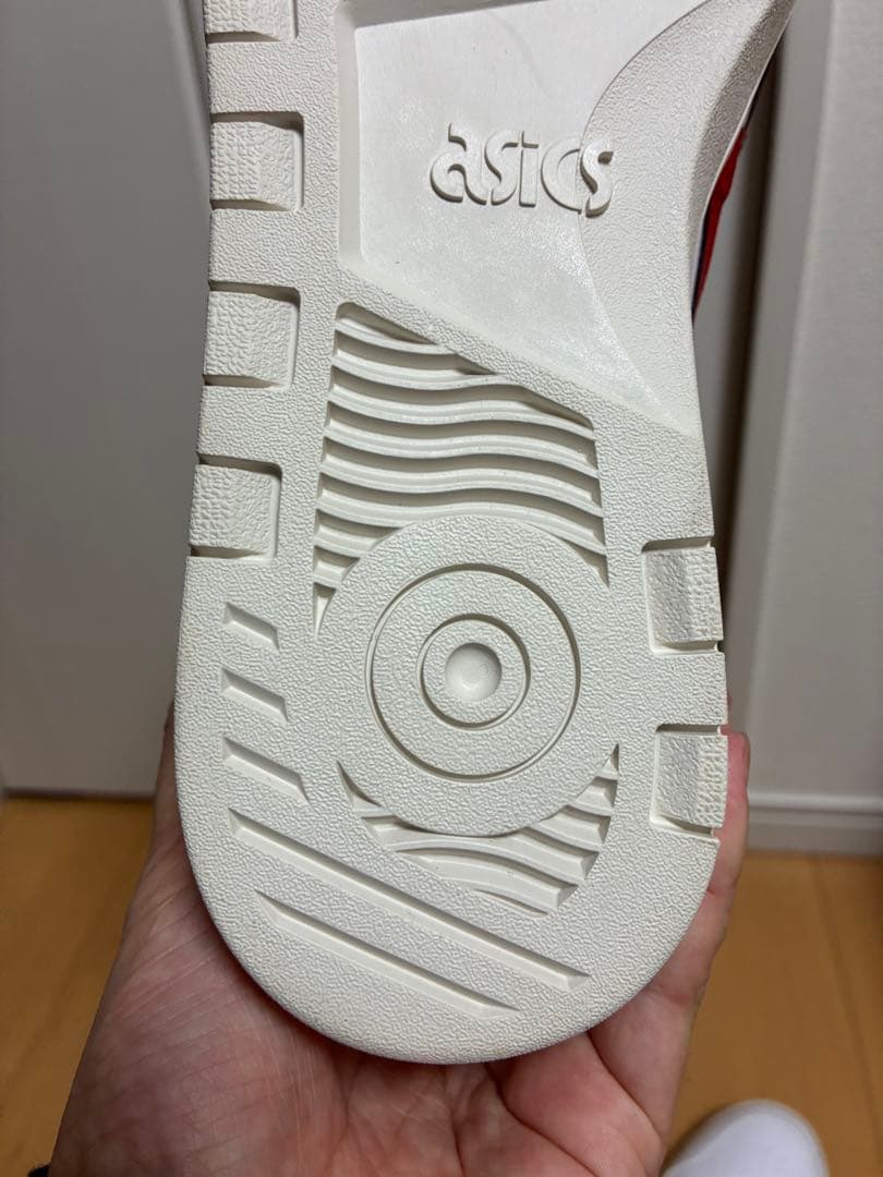 美品asics Japan L Mid classic Red 1191A313