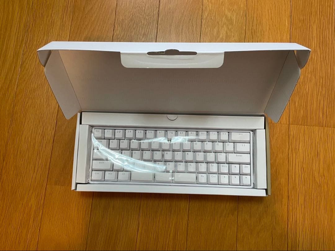 HM66　ホワイト　ラピットトリガーキーボード