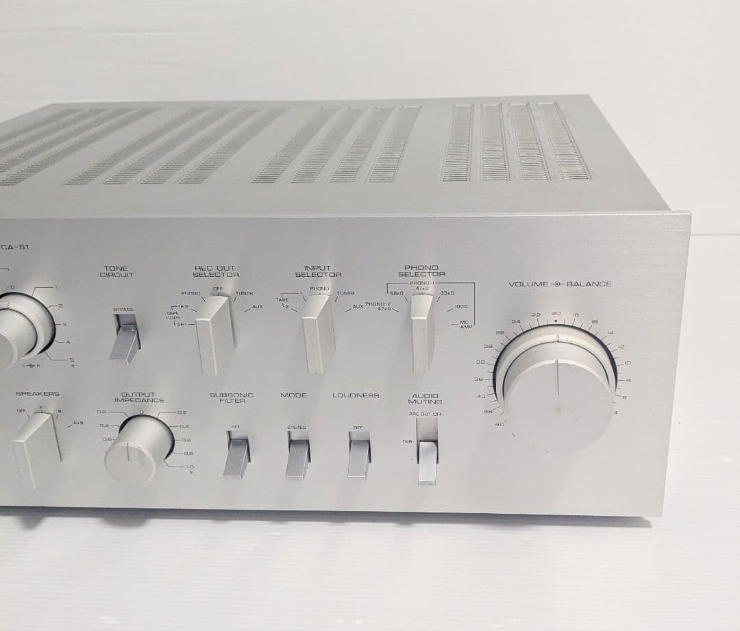 YAMAHA ヤマハ　CA-S1 プリメインアンプ　オーディオ機器