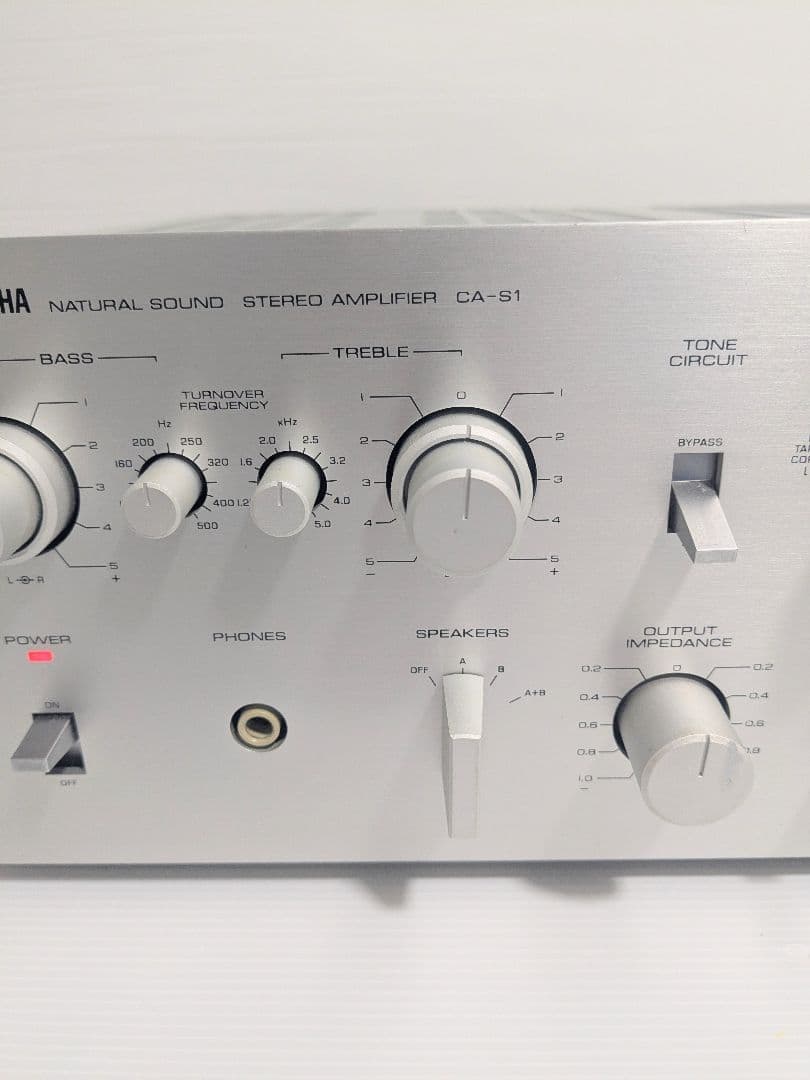 YAMAHA ヤマハ　CA-S1 プリメインアンプ　オーディオ機器