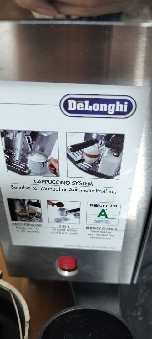 De'Longhi EC860M　デロンギ エスプレッソマシン　バリスタキット付