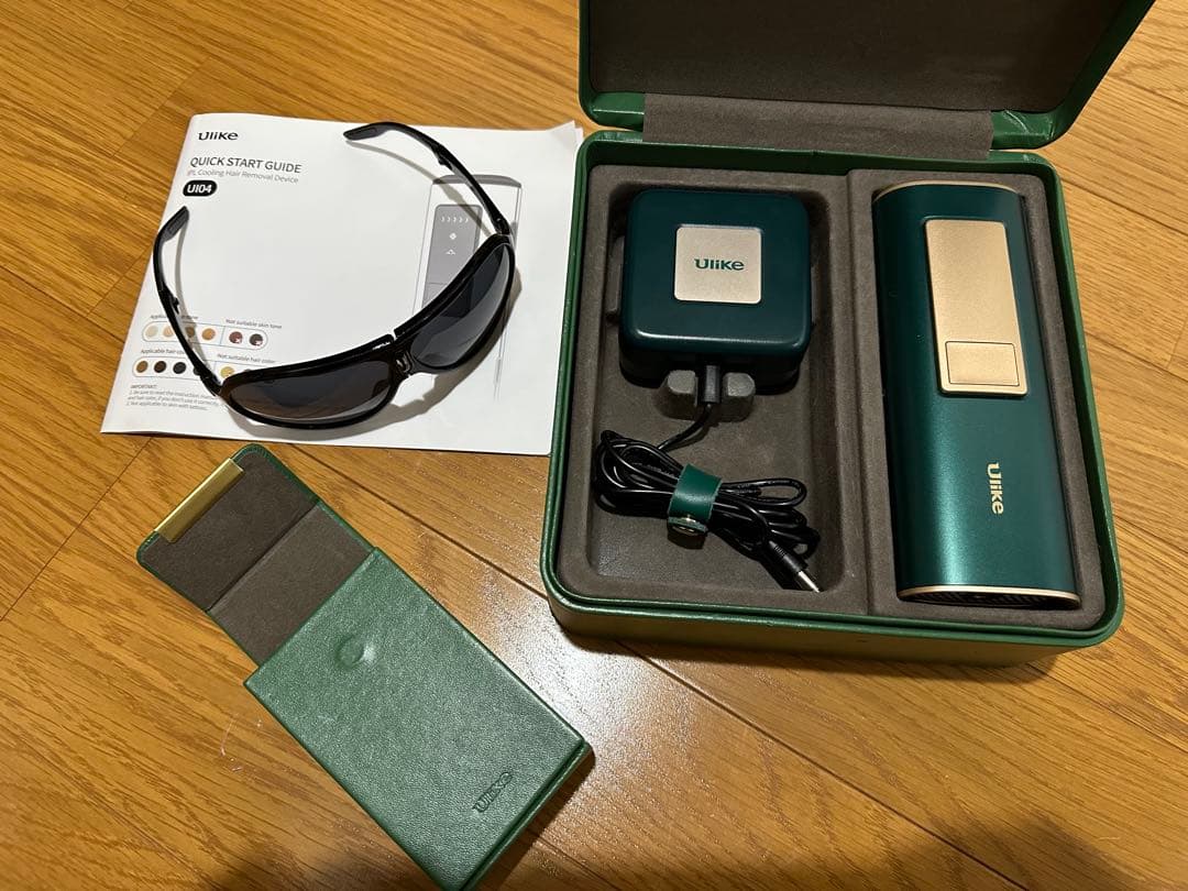 Ulike U104 IPL脱毛器 グリーン セット完備 美品