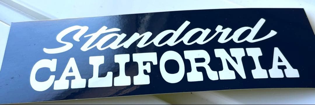 スタンダードカリフォルニア 黒 ジッパージャケット ステッカーおまけ付き