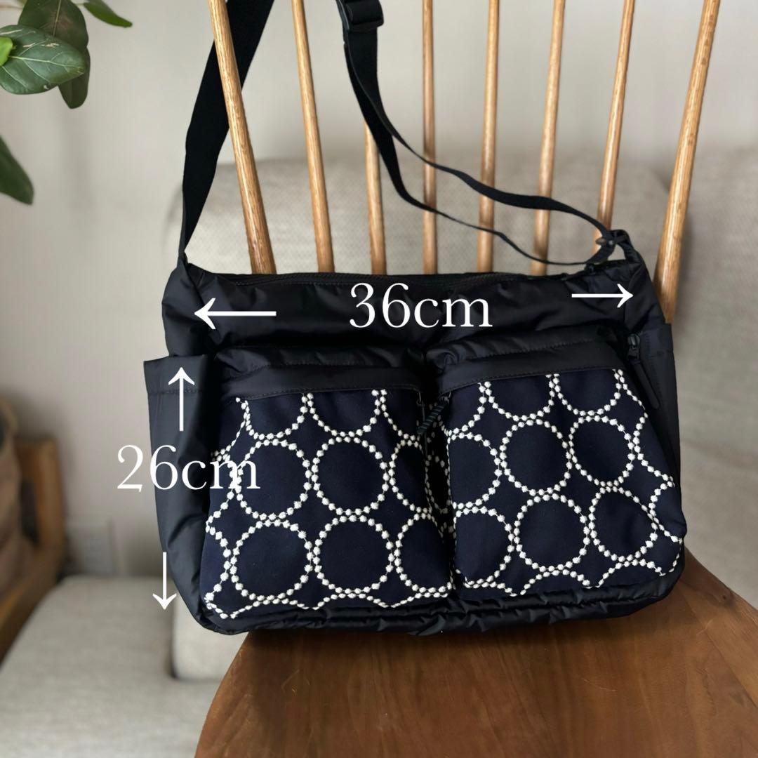 大きなポケットのショルダー　ミナペルホネン　mina perhonen