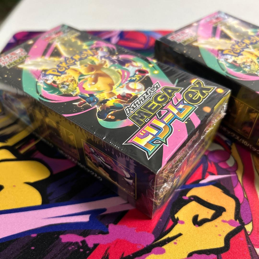 ポケモンカード　メガドリームex 新品未開封シュリンク付き　3BOX