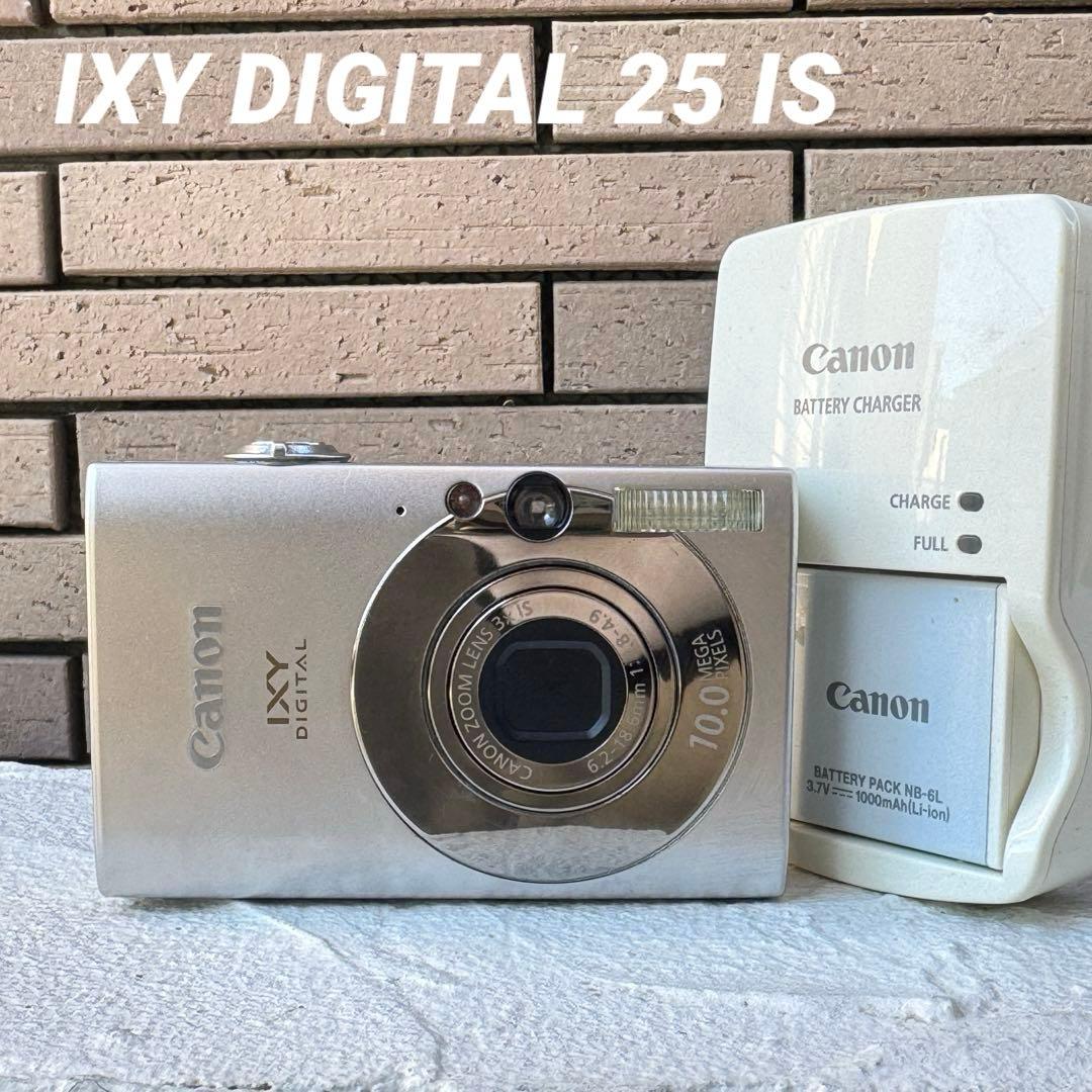 実写美⭕️良品【動作確認済み】 Canon IXY DIGITAL 25 IS