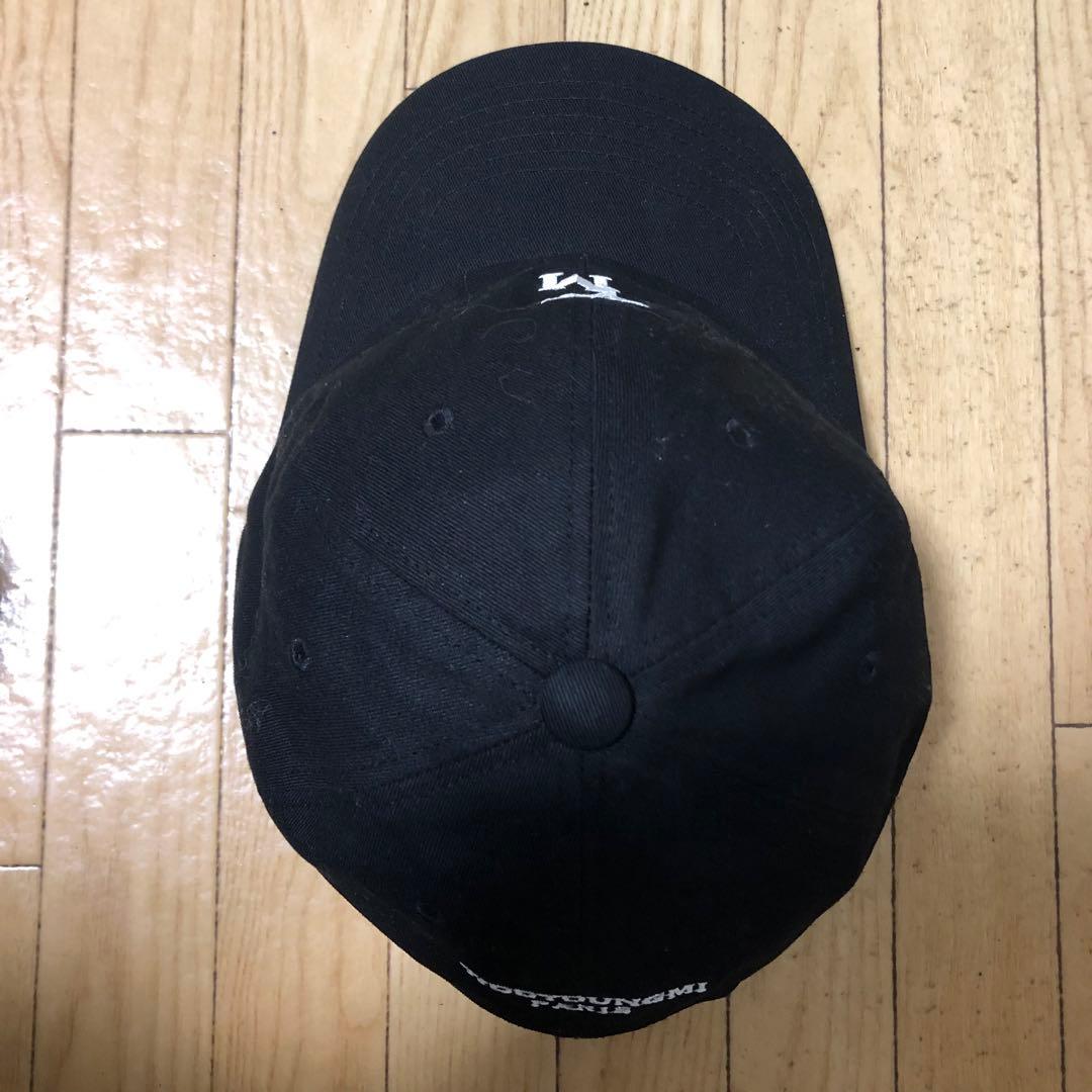 新品同様❗️wooyongmi ウーヨンミ WYM ロゴ ボールキャップ 黒