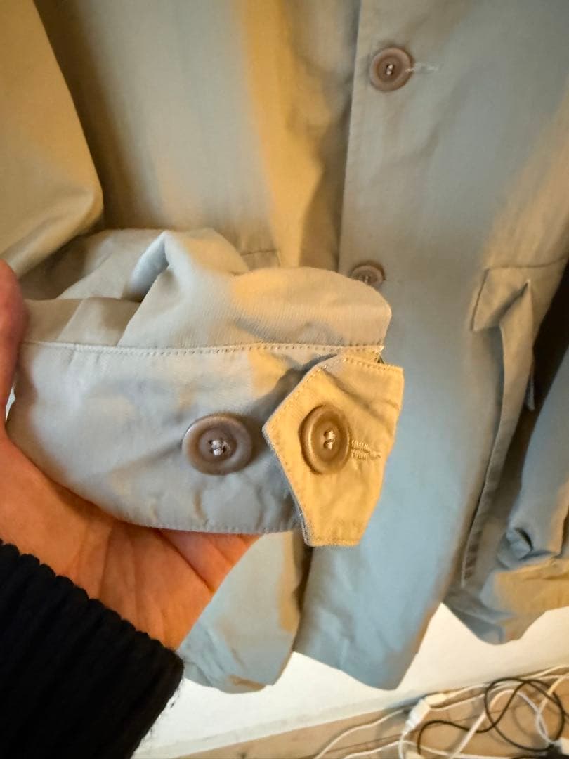 casey casey フッシュテールパーカー　サイズL